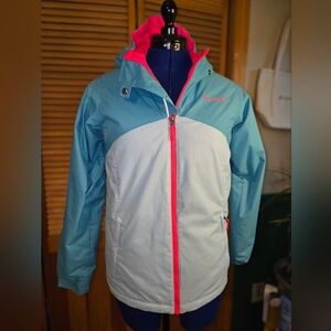 Columbia Kids' Blue and Gray Winter  Jacket